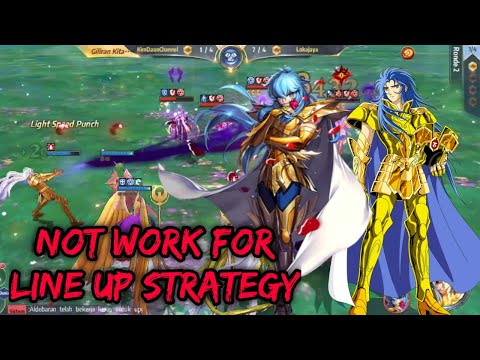 Jangan Coba Pisces Aphrodite combo Gemini - PvP Galactic War Saint Seiya Awakening