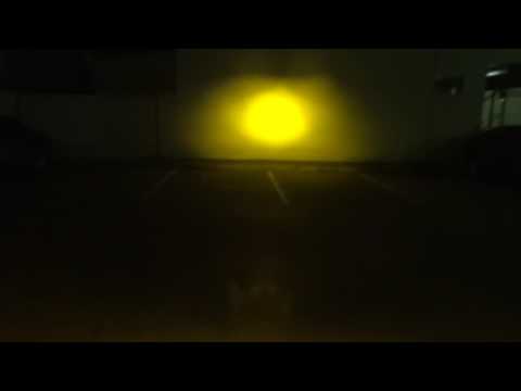 Night time review, PIAA LED LP270 8.5 watt vs 9 watt ion yellow