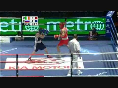 John Joe Nevin V Eduard Abzalimov (Semi Final) - AIBA World Championships 2009 (Part 1)