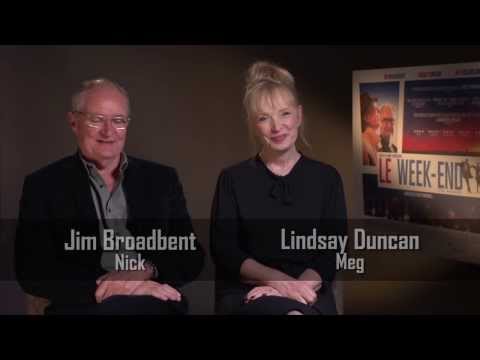 Jim Broadbent and Lindsay Duncan Interview - Le Week-End