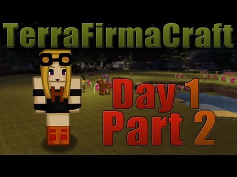HonneyPlay's SMP TerraFirmaCraft - Day 1 - Part 2