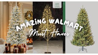 *NEW* CHRISTMAS MUST HAVES \ VIRAL WALMART TREES\ DESIGNER TIPS #walmartfinds