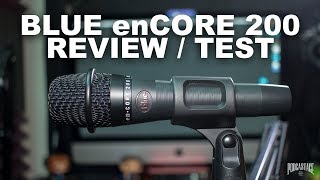 Video thumbnail for Blue enCORE 200 Active Dynamic Mic Review / Test by Podcastage