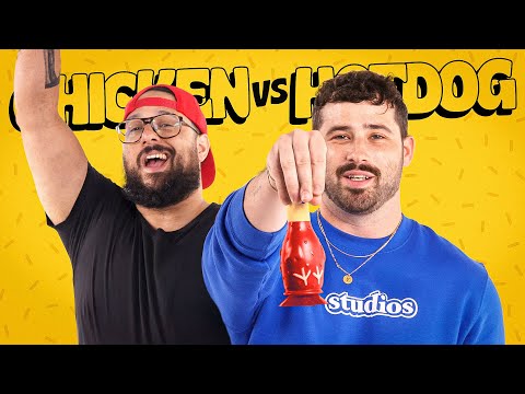 Things Get Heated While Playing Chicken Vs Hotdog