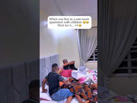 When you live in a room apartment with children 🤣🤣🤣 #funny #comedy #viral #shorts #funnymoment