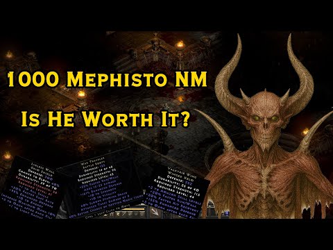 1000 NM Mephisto Runs To Gear New Character (Loot Highlights)