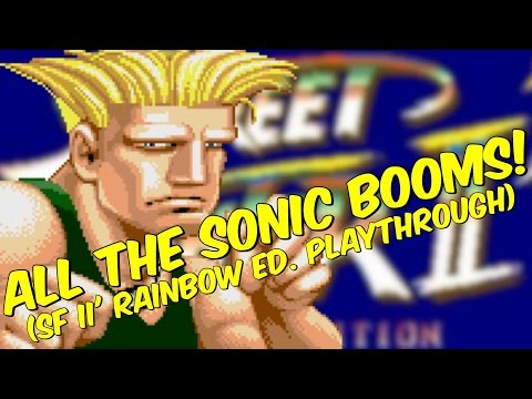 Street Fighter II': 'Rainbow' Edition ARCADE | GUILE Playthrough & Ending