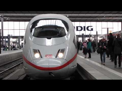 Einfahrt ICE 3 - BR403 - Hauptbahnhof München