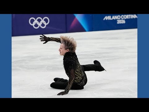 'Quad God' Ilia Malinin falls twice in Olympic disaster