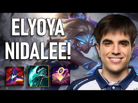 ELYOYA IS MASSIVE ON NIDALEE! MAD Elyoya Nidalee Jungle vs Graves EUW CHALLENGER GAMEPLAY Patch 13.3