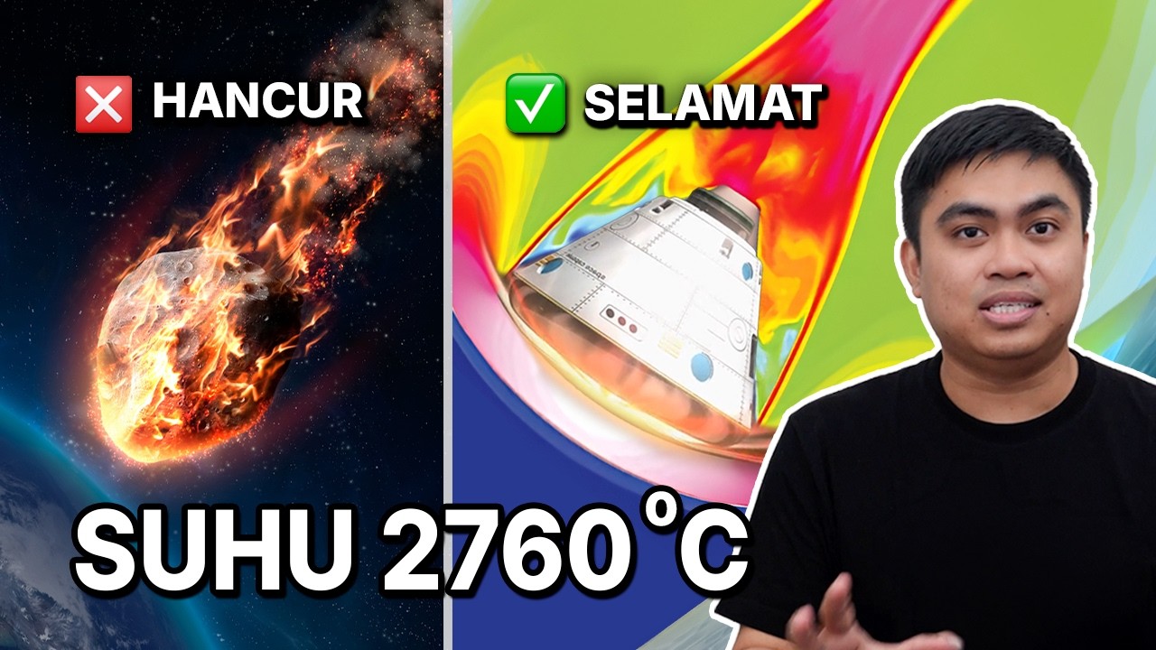 Kenapa Meteor Hancur Terbakar, Tapi Kapsul Astronot Tidak?