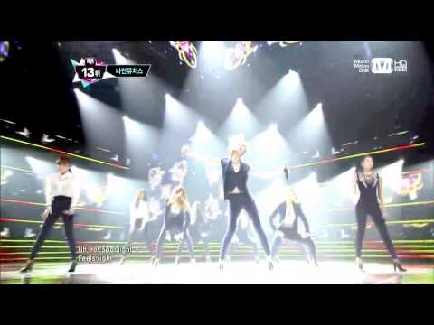 [130523] NINE MUSES / 9MUSES (나인뮤지스) - WILD (와일드) @ MNet MCountdown