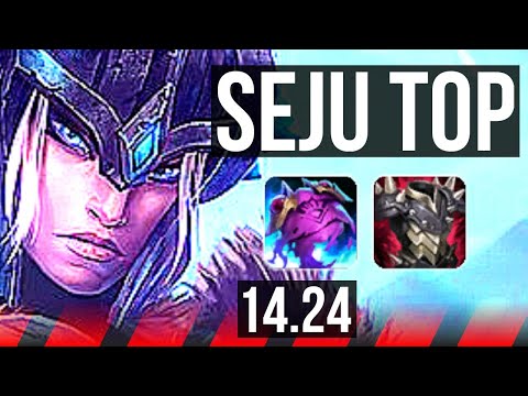 SEJUANI vs NAUTILUS (TOP) | 500+ games | KR Diamond | 14.24