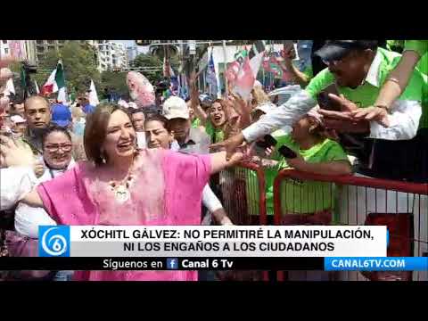 Video: Xóchitl Gálvez no permitiré la manipulación, ni los engaños a los ciudadanos