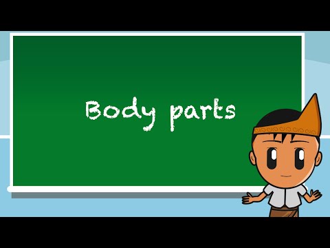 Learn Indonesian online - Body parts - Lesson 13