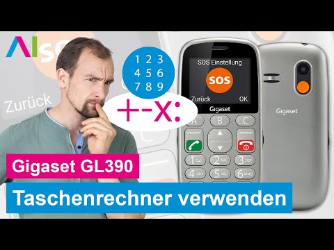 Gigaset GL390 - Taschenrechner • 📱 • 🧮 • 💯 • Anleitung | Tutorial