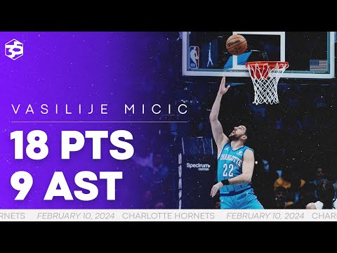 Vasilije Micić Has Career Night in Hornets Debut vs Grizzlies | 2/10/2024