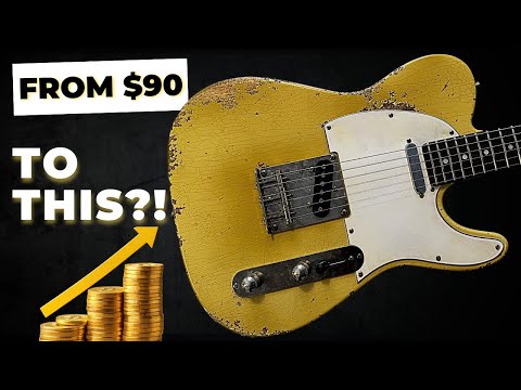 👉 A Luthier Turned a $90 Guitar Kit Into a Custom Shop Monster