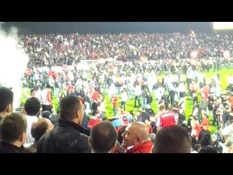 FINALE KUPA 2012 - Prekid ceremonije