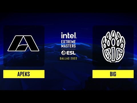 Apeks vs. BIG - Map 2 [Dust2] - IEM Dallas 2022 Europe - Closed Qualifier