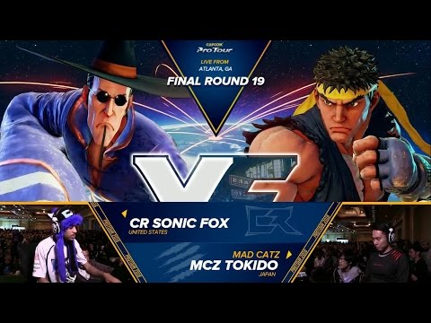 SFV: CR Sonic Fox vs MCZ Tokido - Final Round 19 Top 8 - CPT 2016