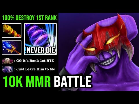 EVEN Top 1st Rank Arteezy Can't Handle this Void Bash | EPIC 10K MMR Battle with 1 Jump 1 Death DotA