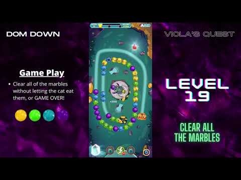 Viola's Quest 🟣🟠🔴 / Level 19 / Dom Down