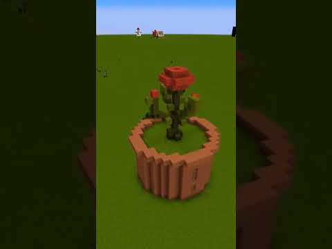 🌹Ultimate Minecraft Flower Pot Build Guide 🌹