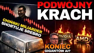 Srebro i AI krwawią RAZEM! Dlaczego rynek sypie się w jeden dzień?