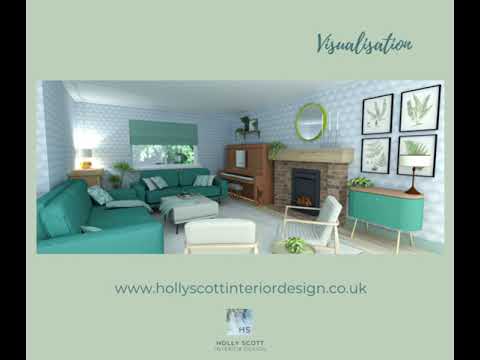 Subtle Botanical Theme Interior Design Concept