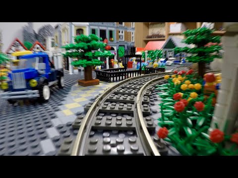 Lego Zug-Rundfahrt