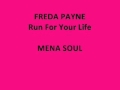 FREDA PAYNE Run For Your Life