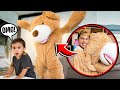 Giant TEDDY BEAR PRANK on BABY MILAN!!! (UNEXPECTED REACTION) | The Royalty Family