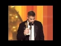 George Clooney Wins Best Supporting Actor Motion Picture Drama Golden Globes 2006