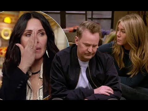 Friends: The Reunion 2021 | Matthew Perry Gets Emotional | Courtney Cox Crying too | Chandler Monica
