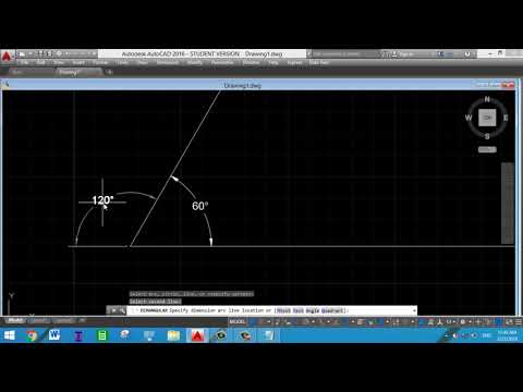How to show exterior angle of an object in AutoCAD – CivilMadeSimple