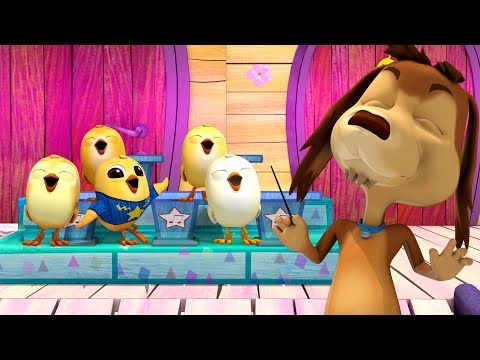 PIN PIRIRIN PIN PON - PERRO CHOCOLO - CANCIONES INFANTILES - MÚSICA PARA JUGAR