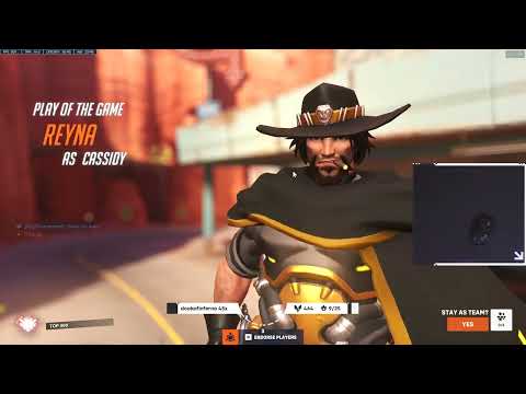 GALE CASSIDY AND SOLDIER 76 - POTG [ OVERWATCH 2 SEASON 2 TOP 500 ]