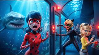 Chloe Locks Marinette Inside The Aquarium Tunnel | The Glass Begins To Crack