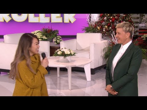 Fan Rolls Her Way Out of the 12 Days Show! Fan Rolls Her Way Out of the 12 Days Show!
