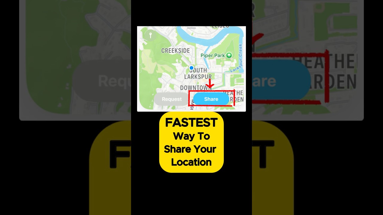How to Share Your Location on iPhone FAST (The "I'm at" Trick!) | Senior Tech Tutor Tip #132