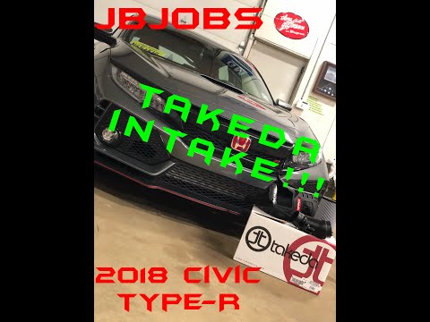 2018 CIVIC TYPE R COLD AIR INTAKE!! "AFE Takeda"
