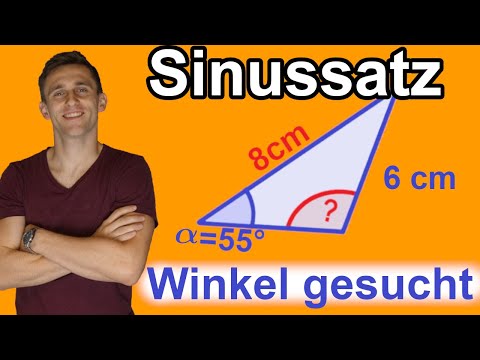 Sinussatz - Winkel gesucht - Winkelsumme - Aufgabe+Lösung | LehrerBros