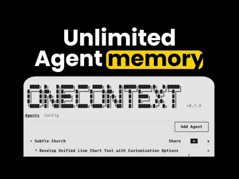 This solves agent's context problem - Manage memory like Git