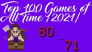 Top 100 Games of All Time (2021} 80 - 71