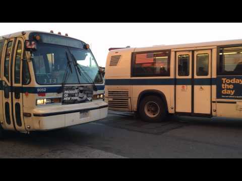 MTA NYCT Bus : NovaBus RTS-06 #9052 on the B45 at Flatbush & Atlantic Avenues