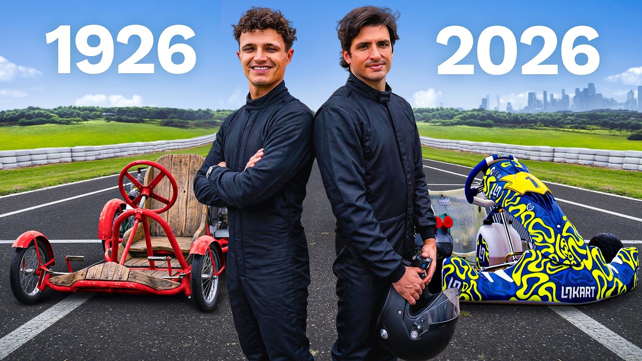 F1 Drivers Race 100 Years of Go Karts