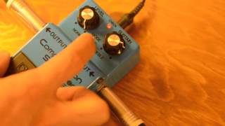 Video thumbnail for 1980 BOSS - CS-1 Compression Sustainer BASS TEST by ANTENNA565