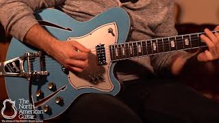 Video thumbnail for Kauer Guitars Super Chief with Bigsby- Played By Carl Miner by Carter Vintage Backstage