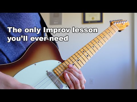 Most Detailed Guitar Improvisation Lesson on the Internet (uses entire fretboard)